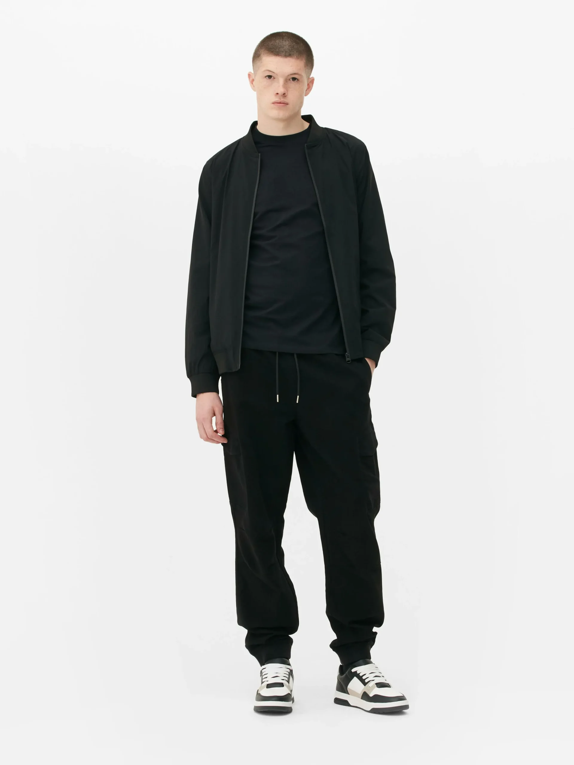 Relaxed Fit Stretch Cargo Joggers|Primark Outlet