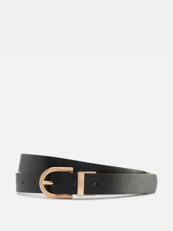 Reversible Faux Leather Belt|Primark Best
