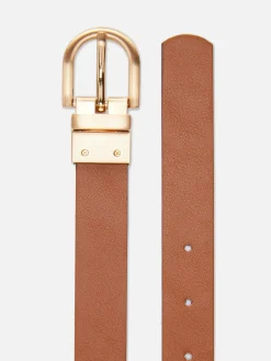 Reversible Faux Leather Belt|Primark Best