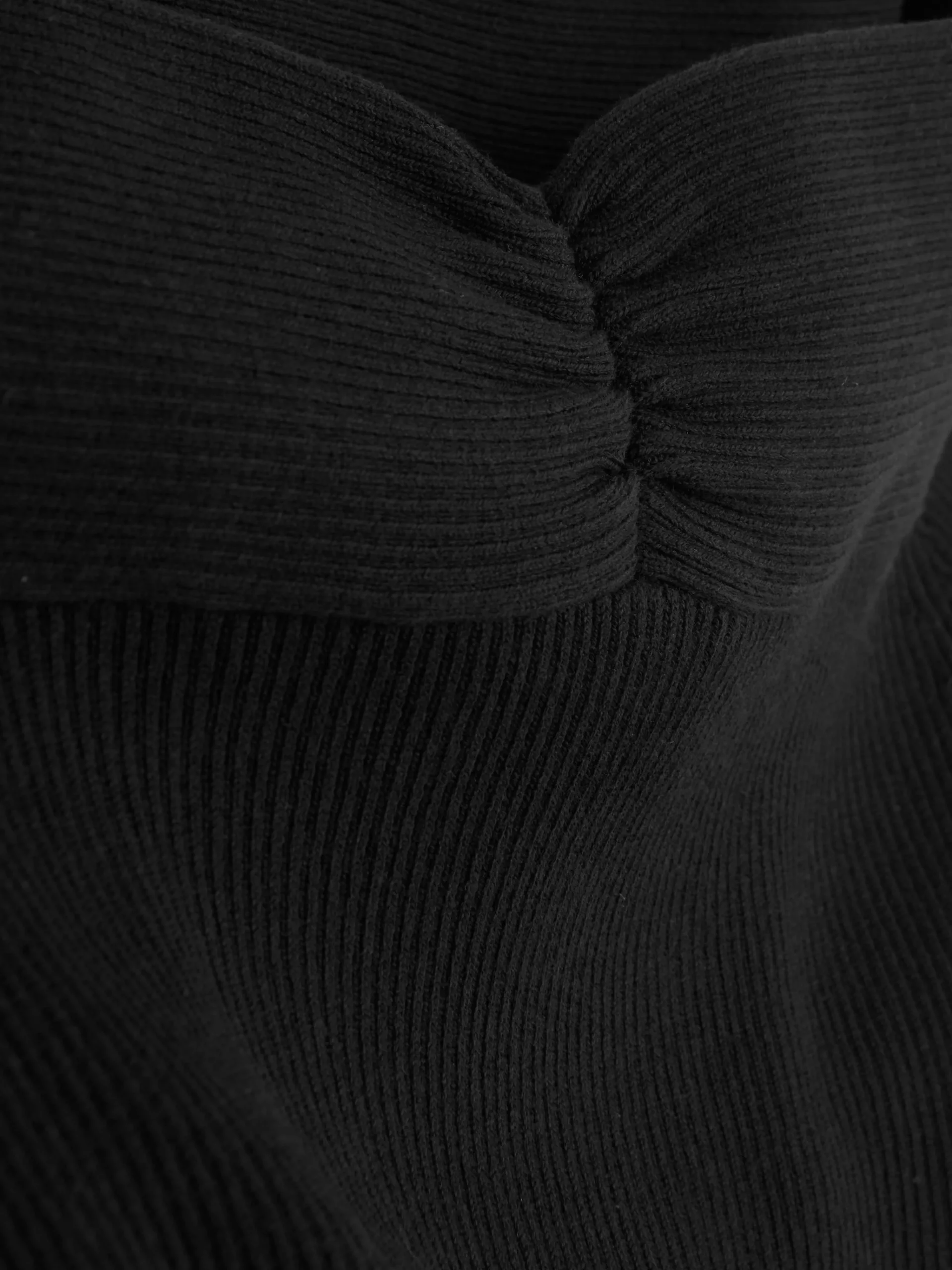 Ribbed Bardot Sweater|Primark Outlet