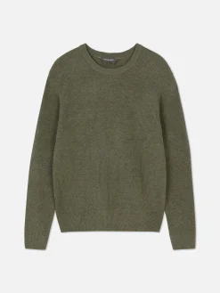 Ribbed Crew Neck Sweater|Primark