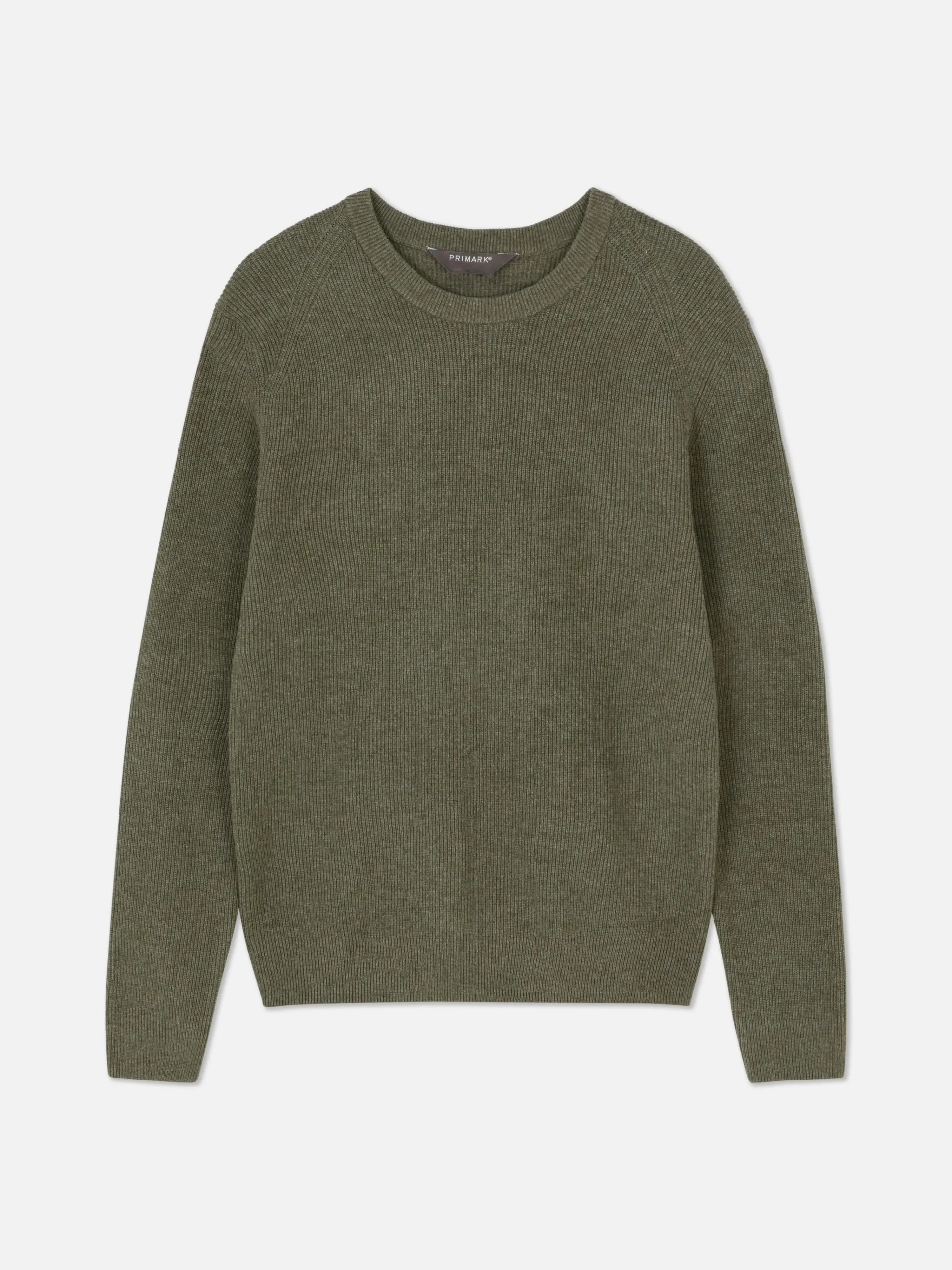 Ribbed Crew Neck Sweater|Primark
