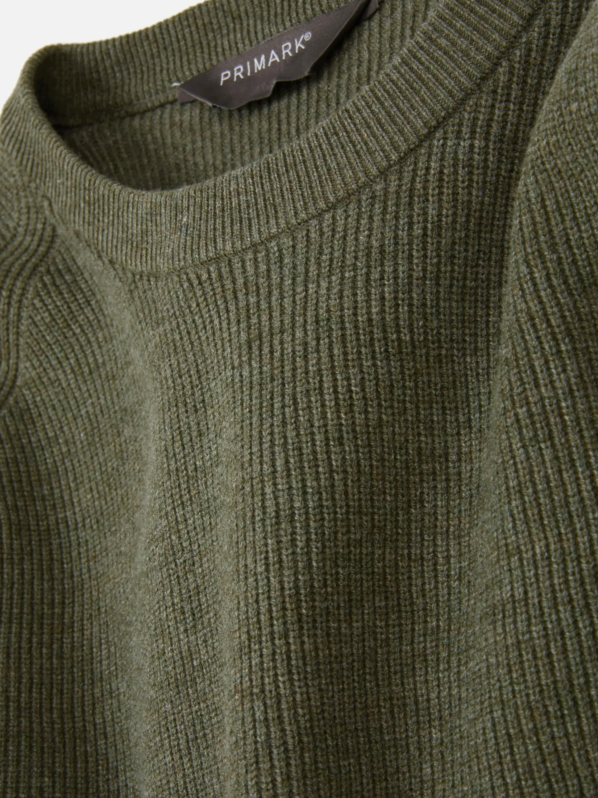 Ribbed Crew Neck Sweater|Primark