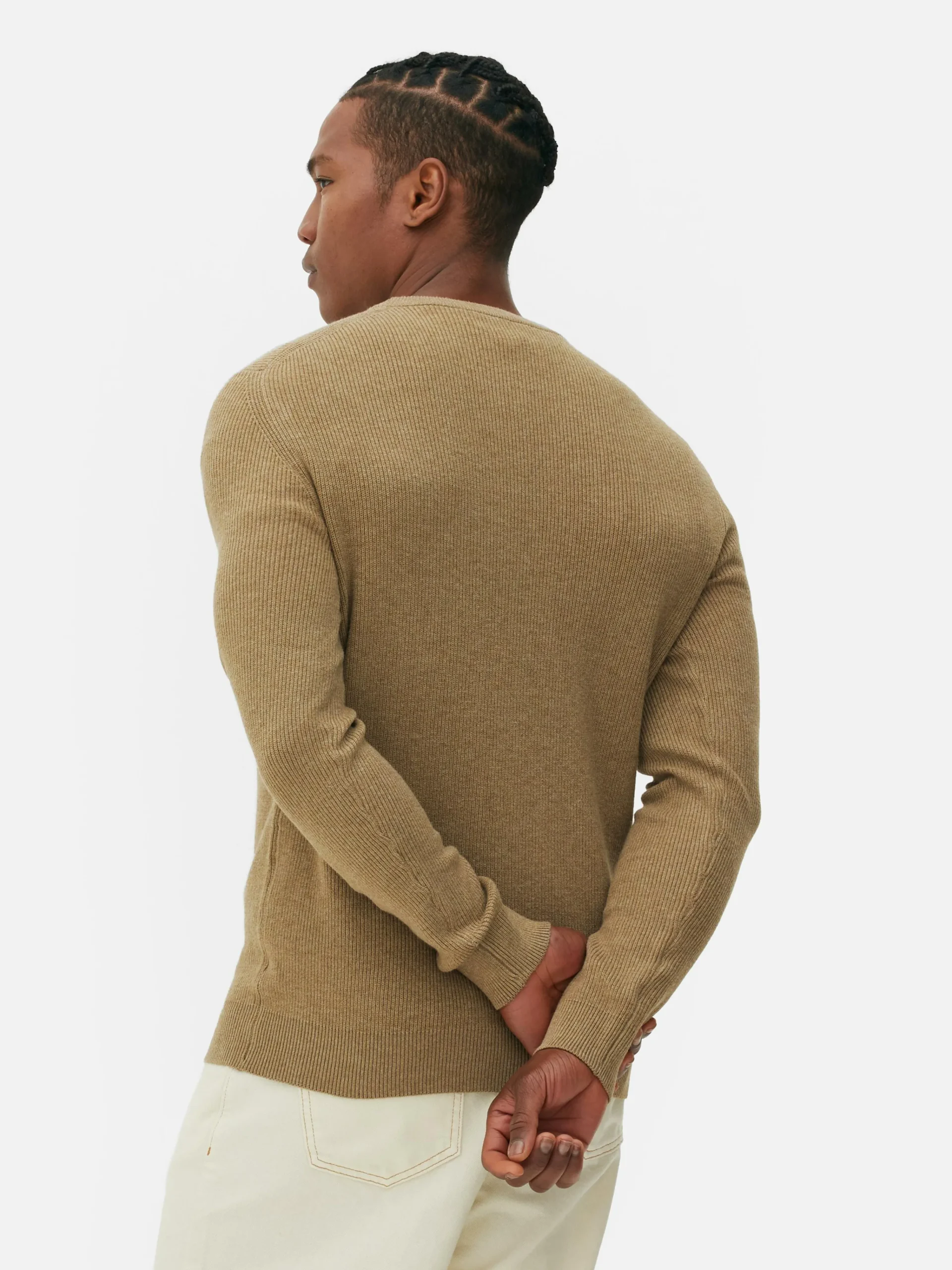 Ribbed Crew Neck Sweater|Primark Sale