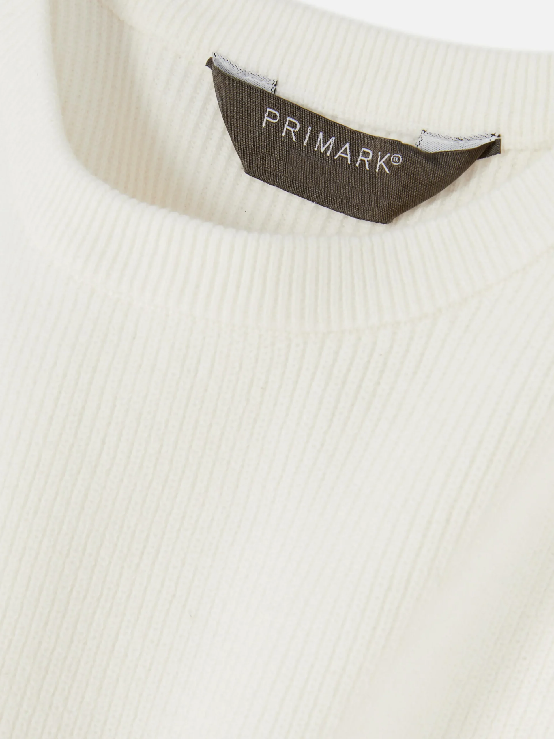 Ribbed Crew Neck Sweater|Primark Sale