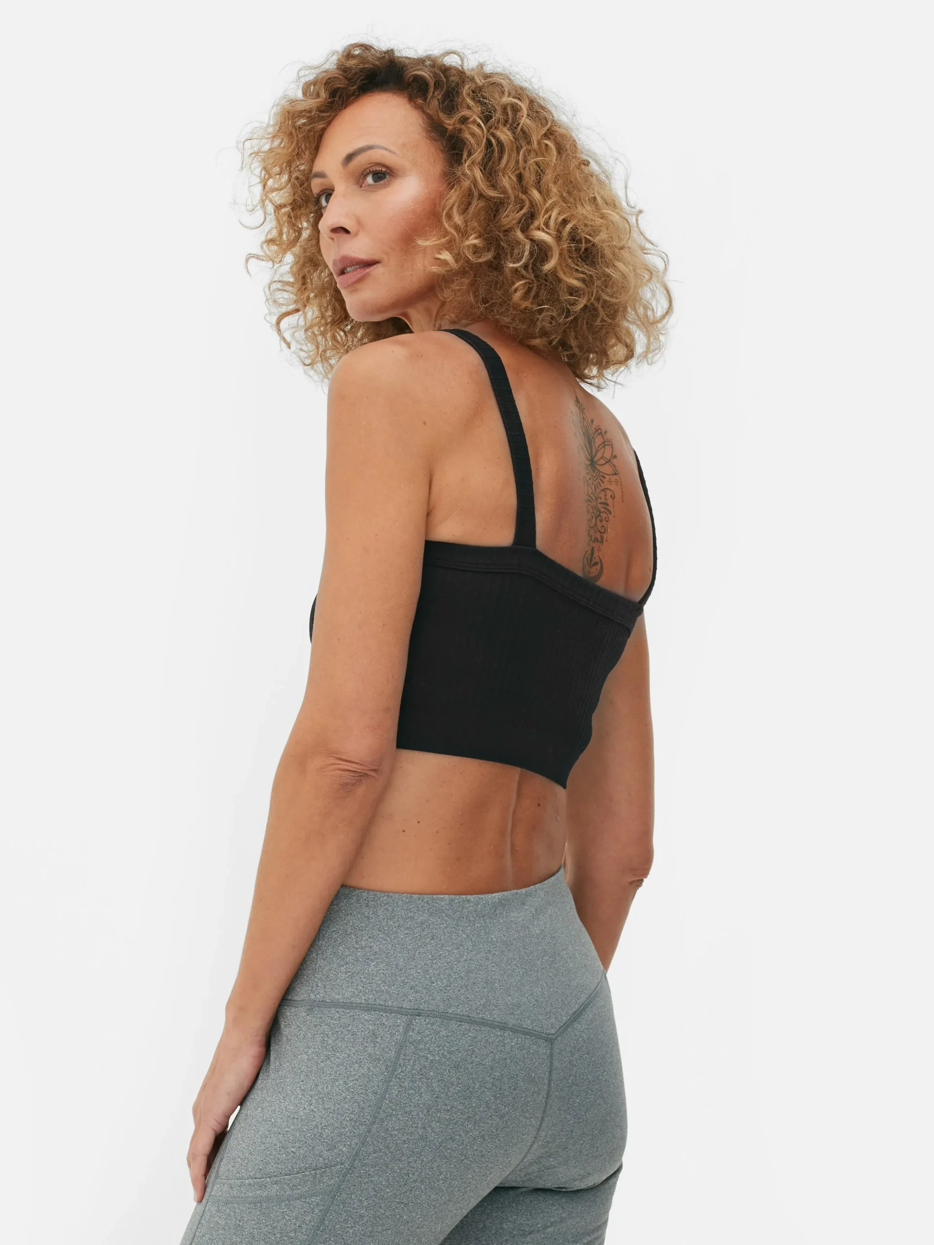 Ribbed Crop Top|Primark New
