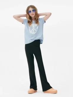 Ribbed Flared Pants|Primark Discount