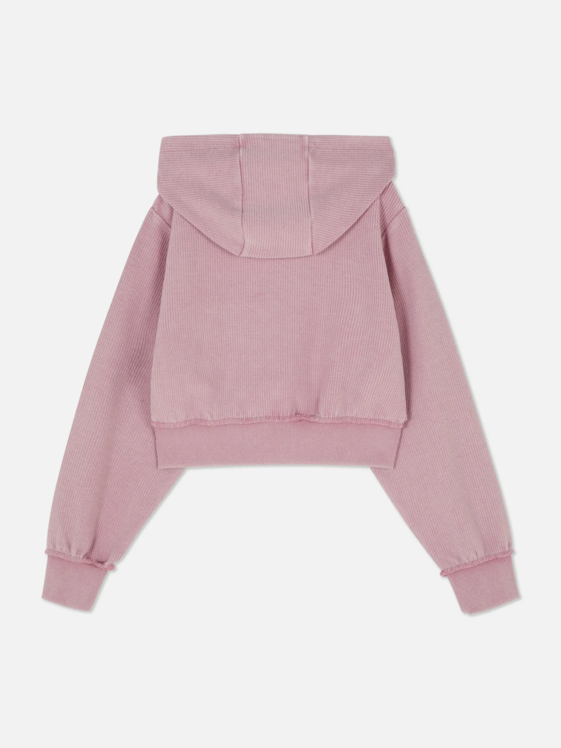 Ribbed Hoodie|Primark Outlet