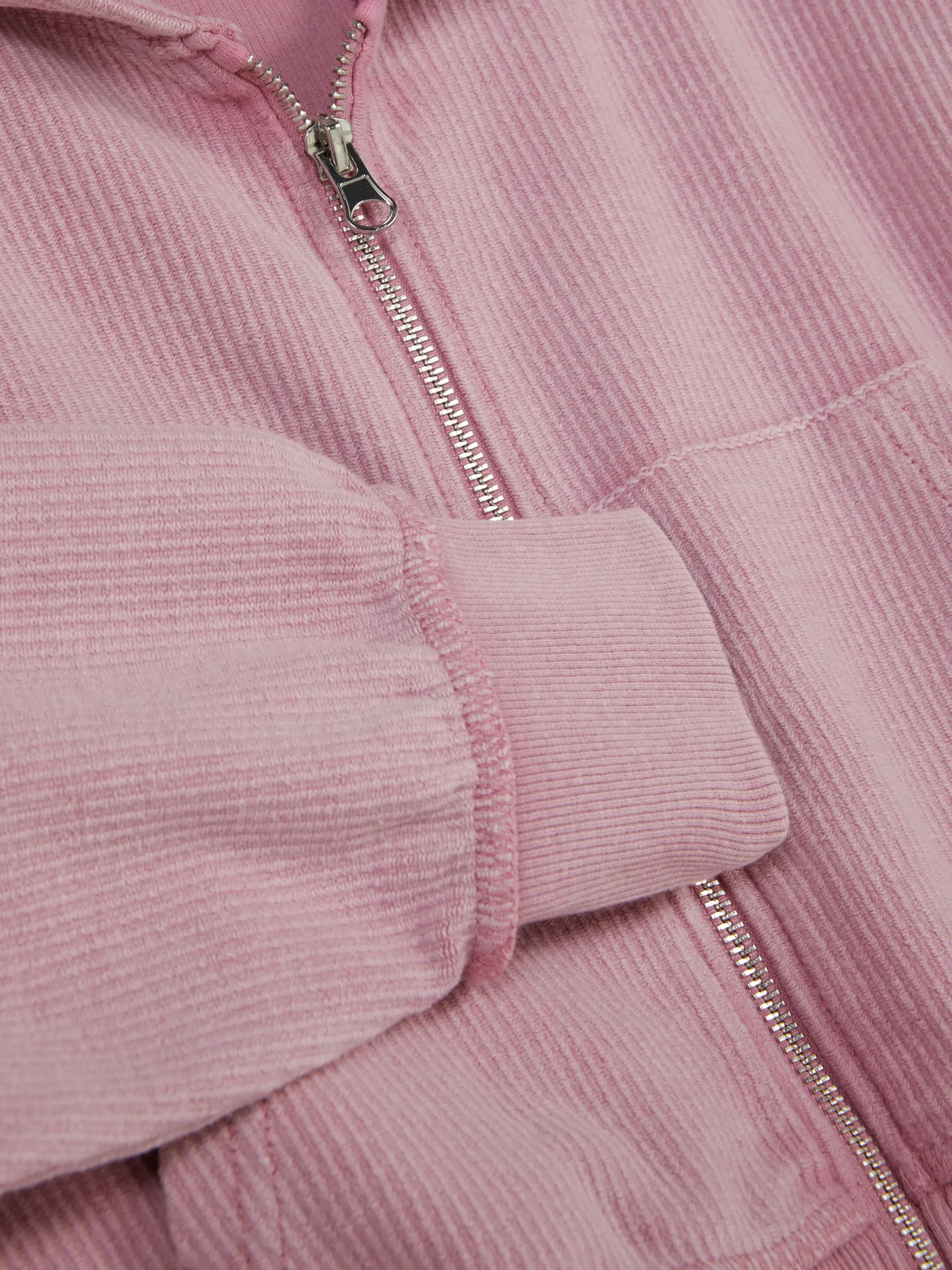 Ribbed Hoodie|Primark Outlet