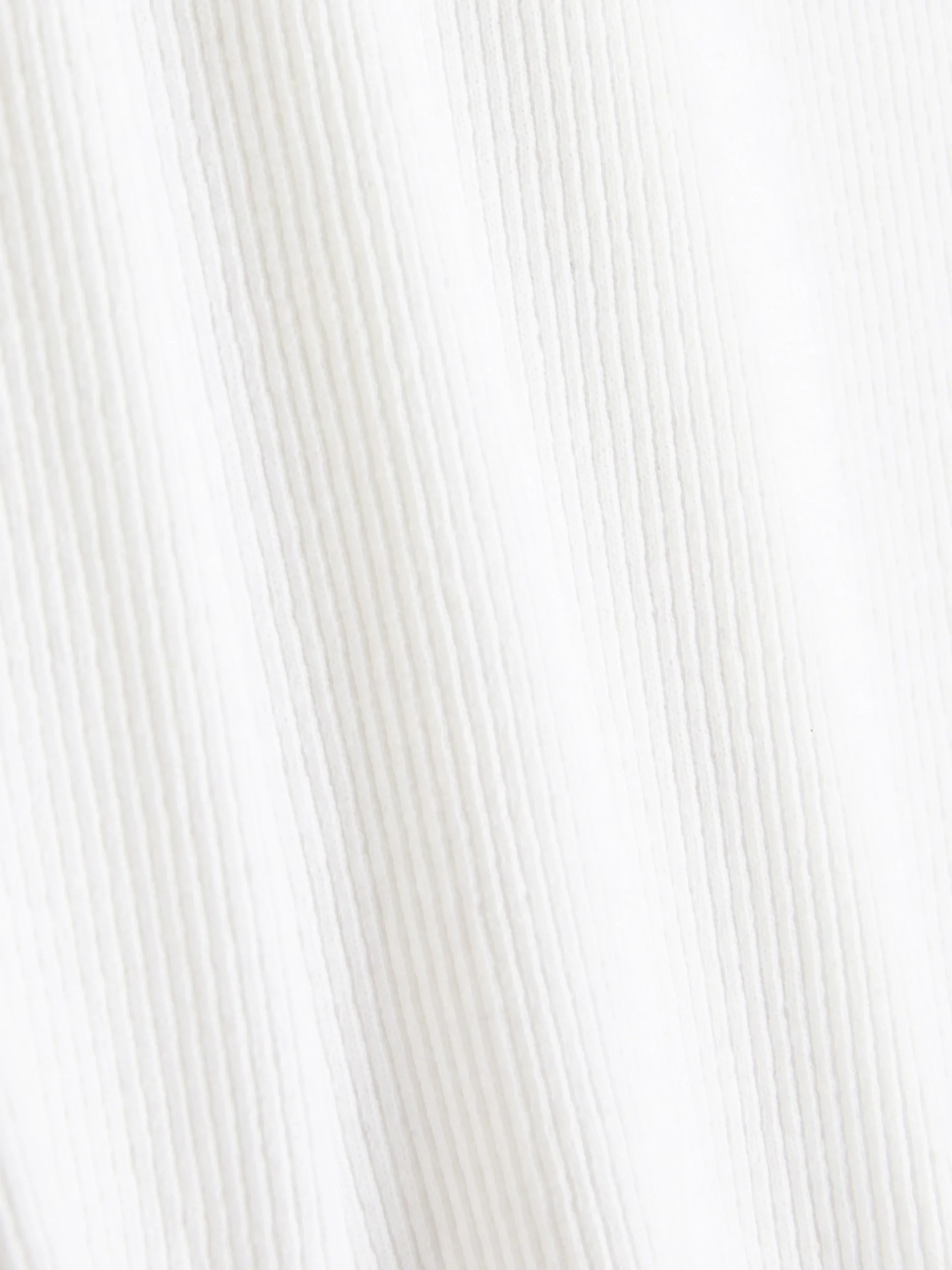 Ribbed Lettuce Trim T-Shirt|Primark