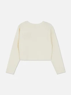 Ribbed Long Sleeve T-Shirt|Primark Clearance