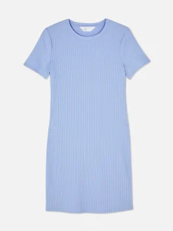 Ribbed Mini Dress|Primark Clearance