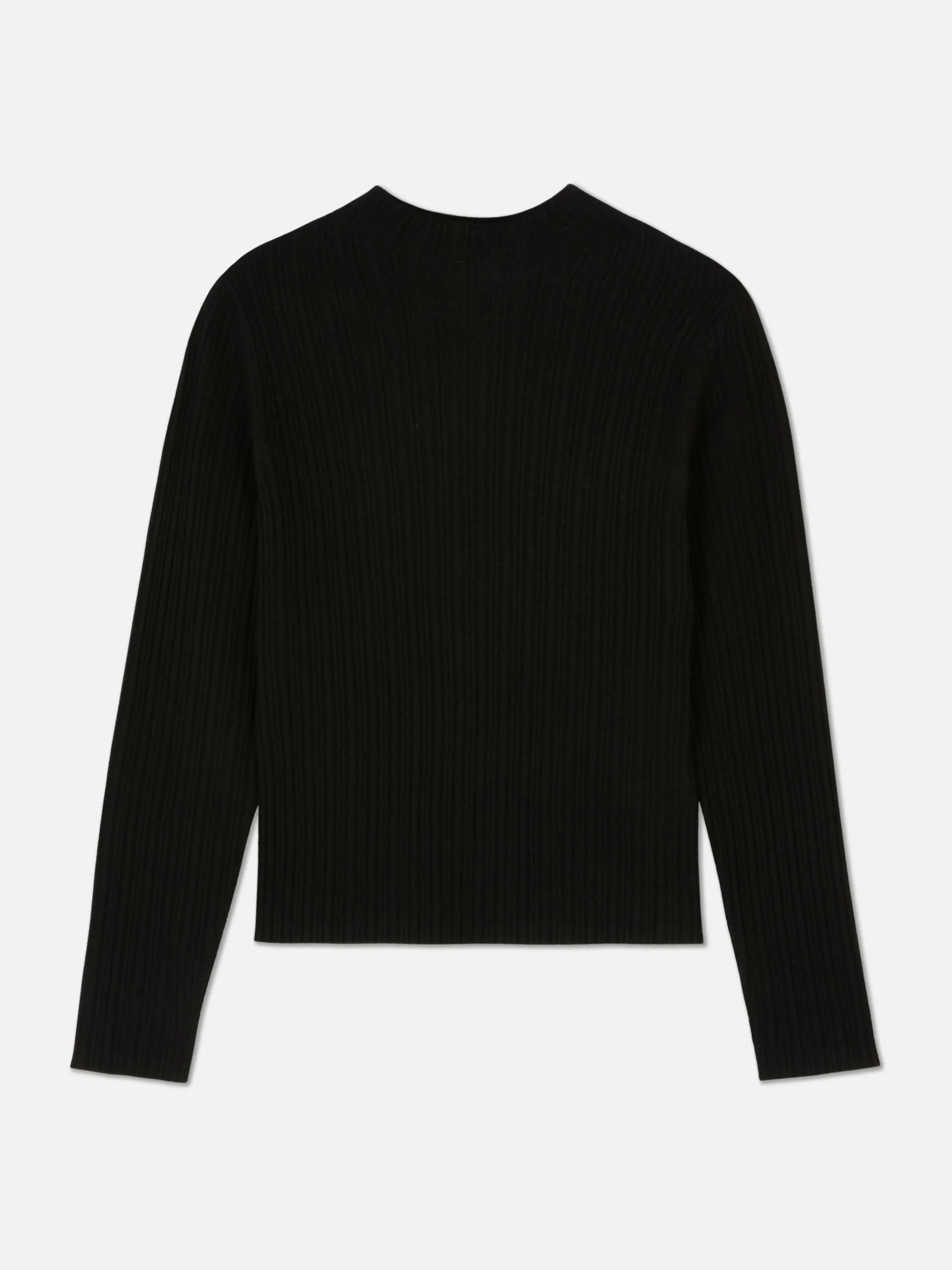 Ribbed Mock Neck Sweater|Primark Outlet