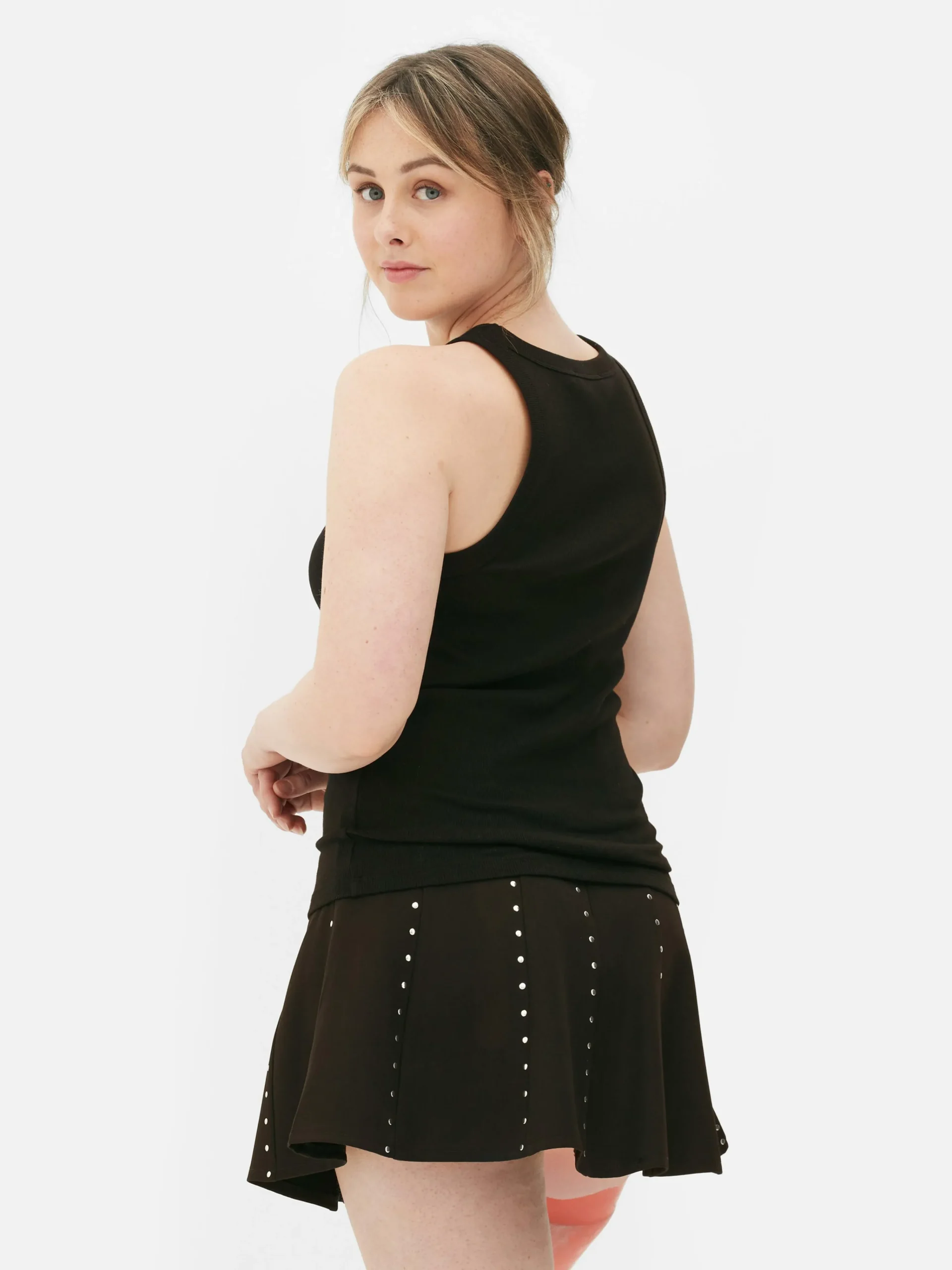 Ribbed Racerback Tank|Primark Best