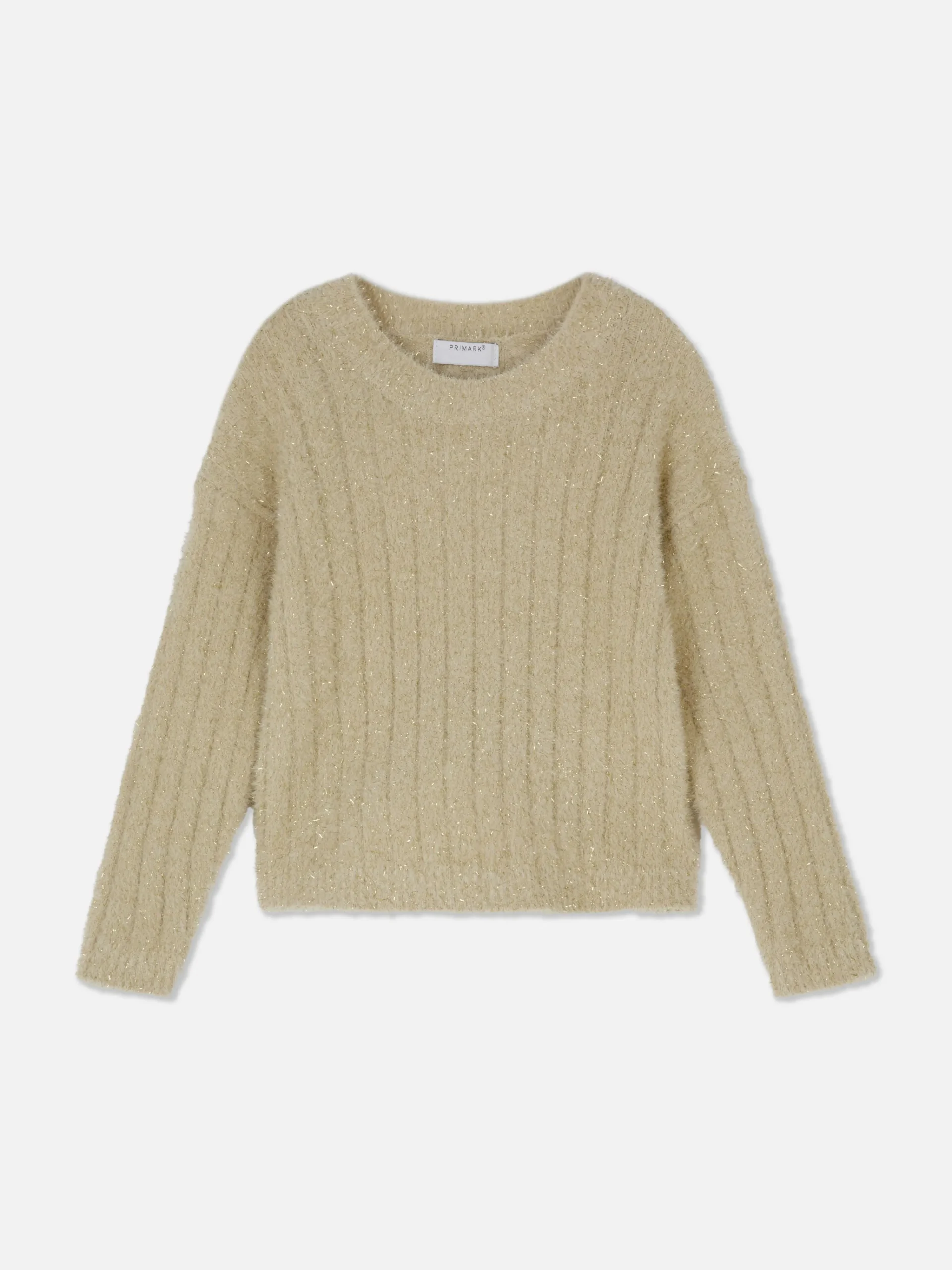 Ribbed Tinsel Sweater|Primark New