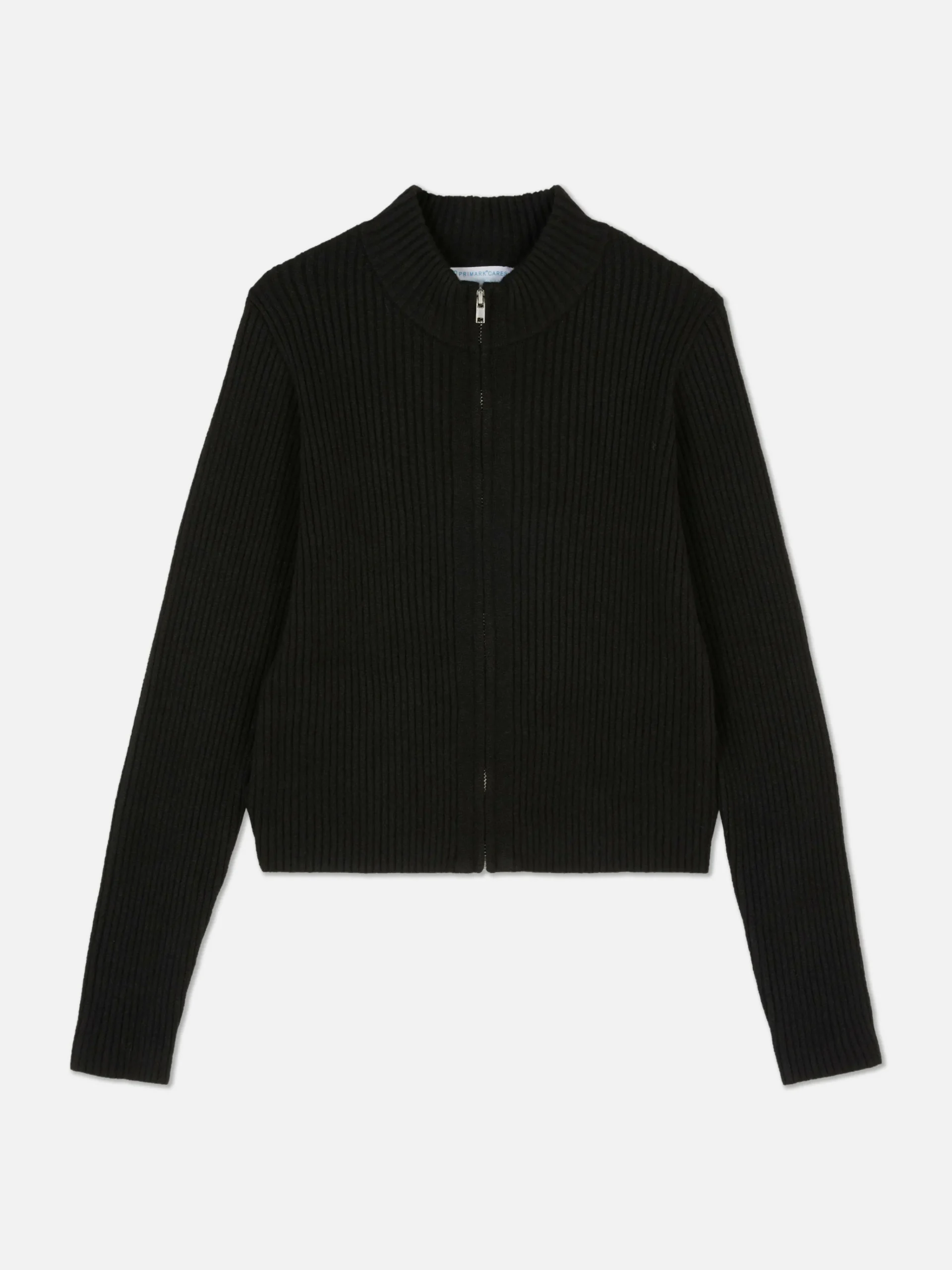Ribbed Zip Cardigan|Primark Hot