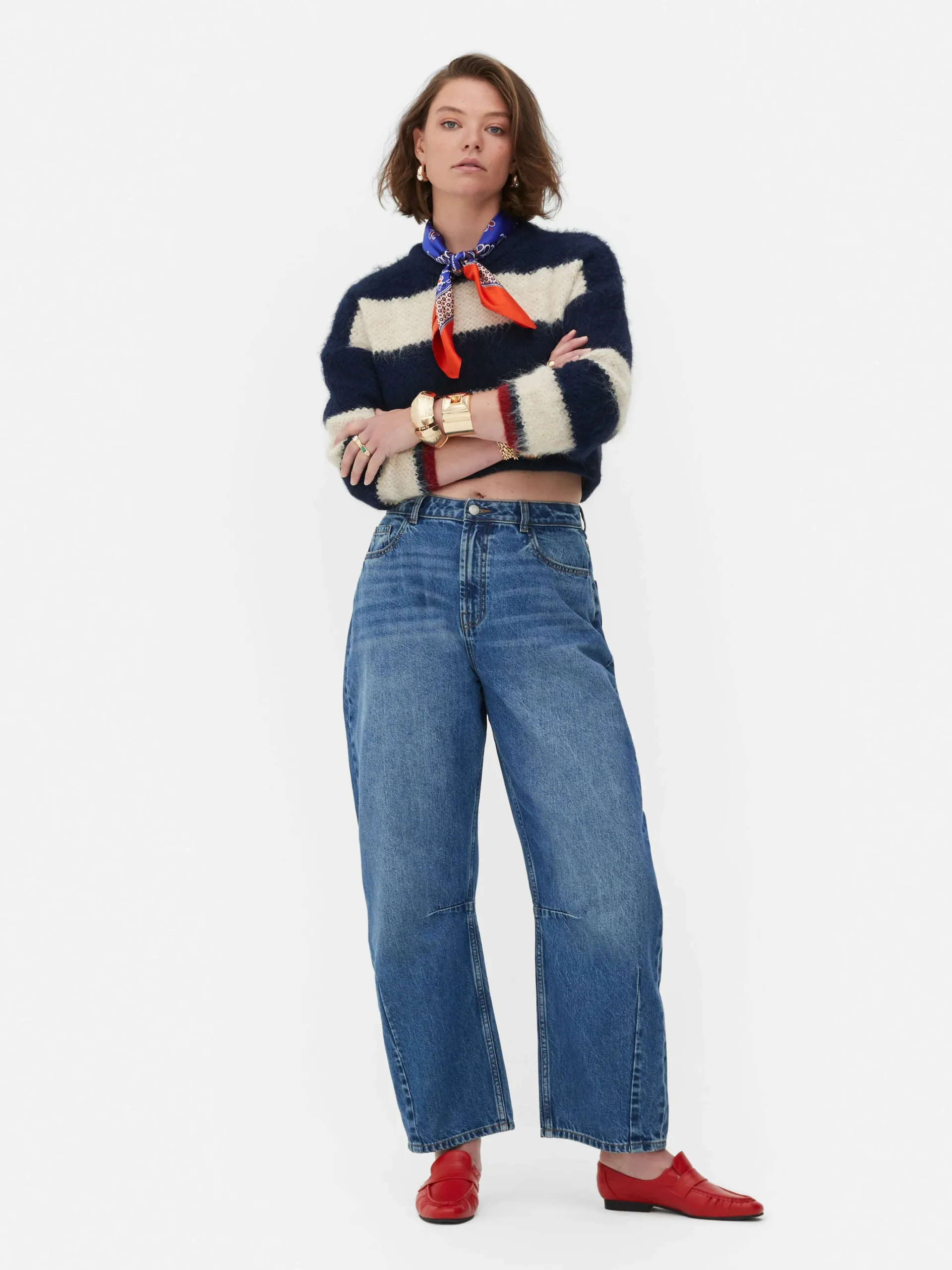 Rita Ora Acid Wash Barrel Jeans|Primark Sale