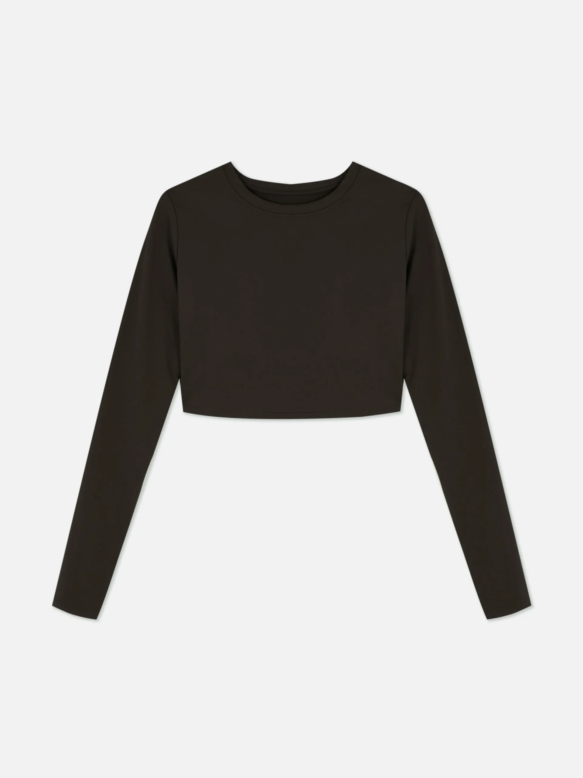 Rita Ora Buttery Soft Long Sleeve Sports Crop Top|Primark Sale