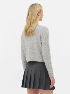 Rita Ora Cable Knit Cardigan|Primark Discount