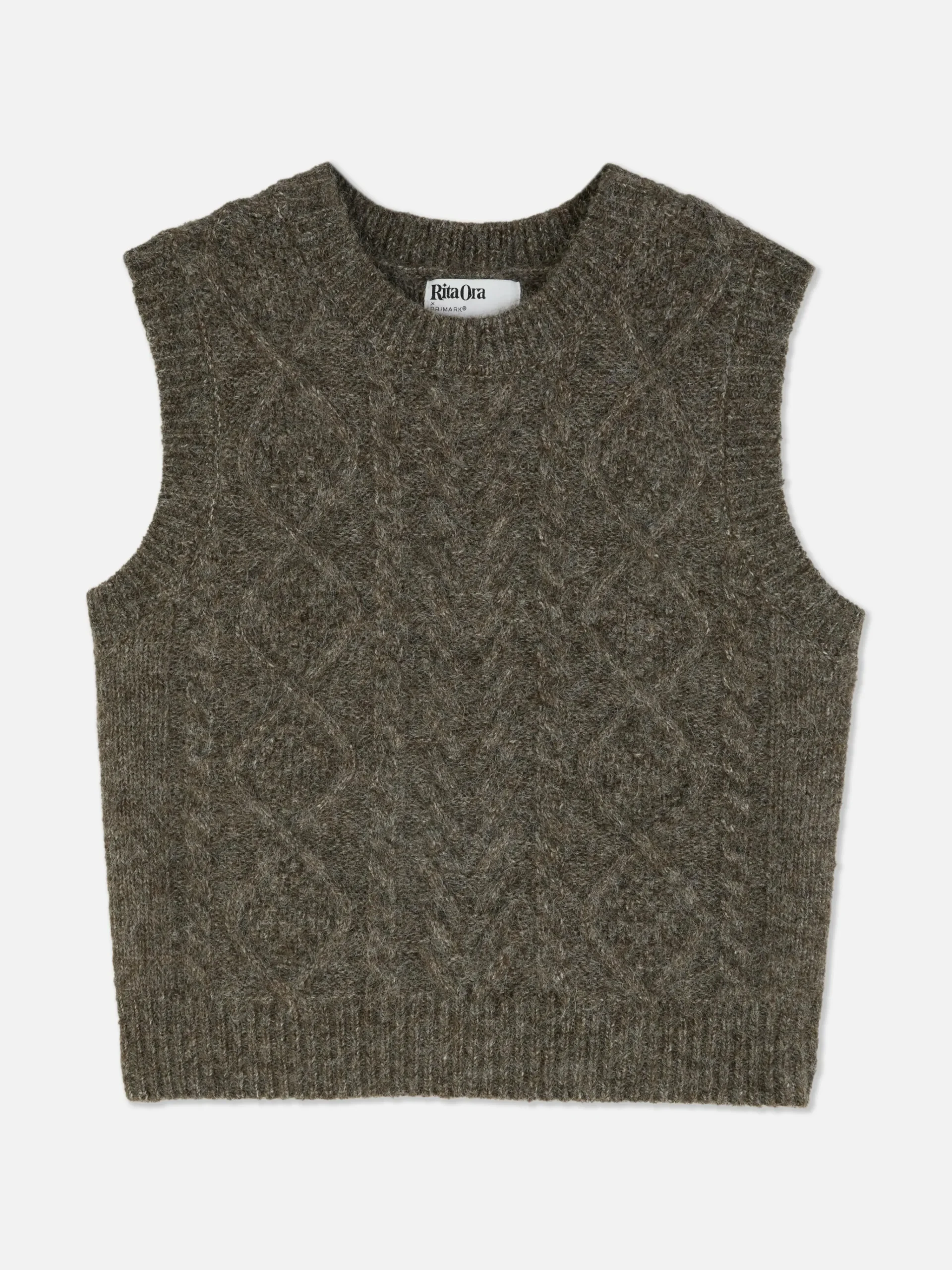 Rita Ora Cable Knit Vest|Primark Best