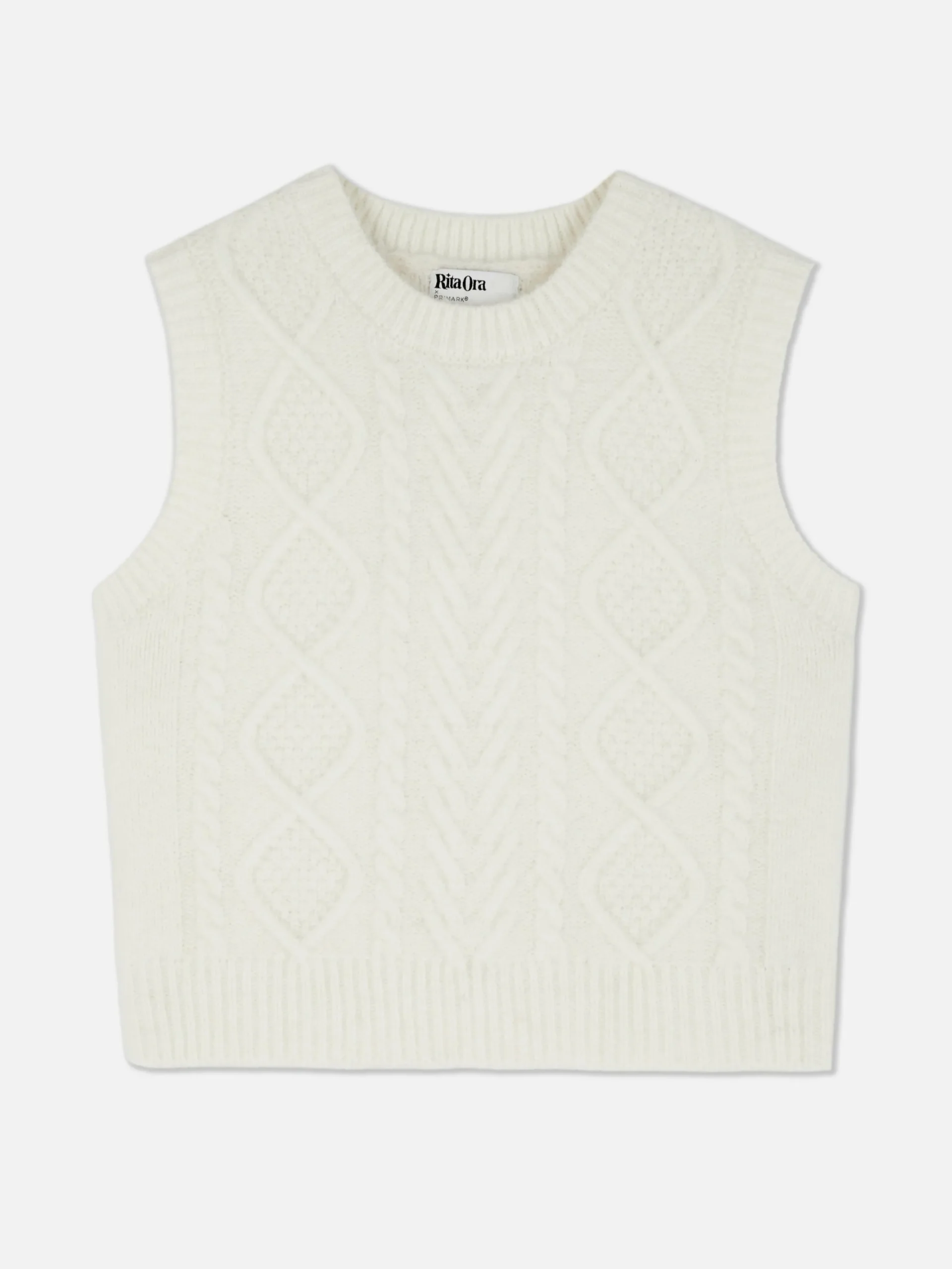 Rita Ora Cable Knit Vest|Primark Hot
