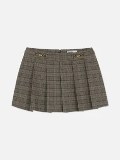 Rita Ora Check Snaffle Detail Mini Skort|Primark Sale