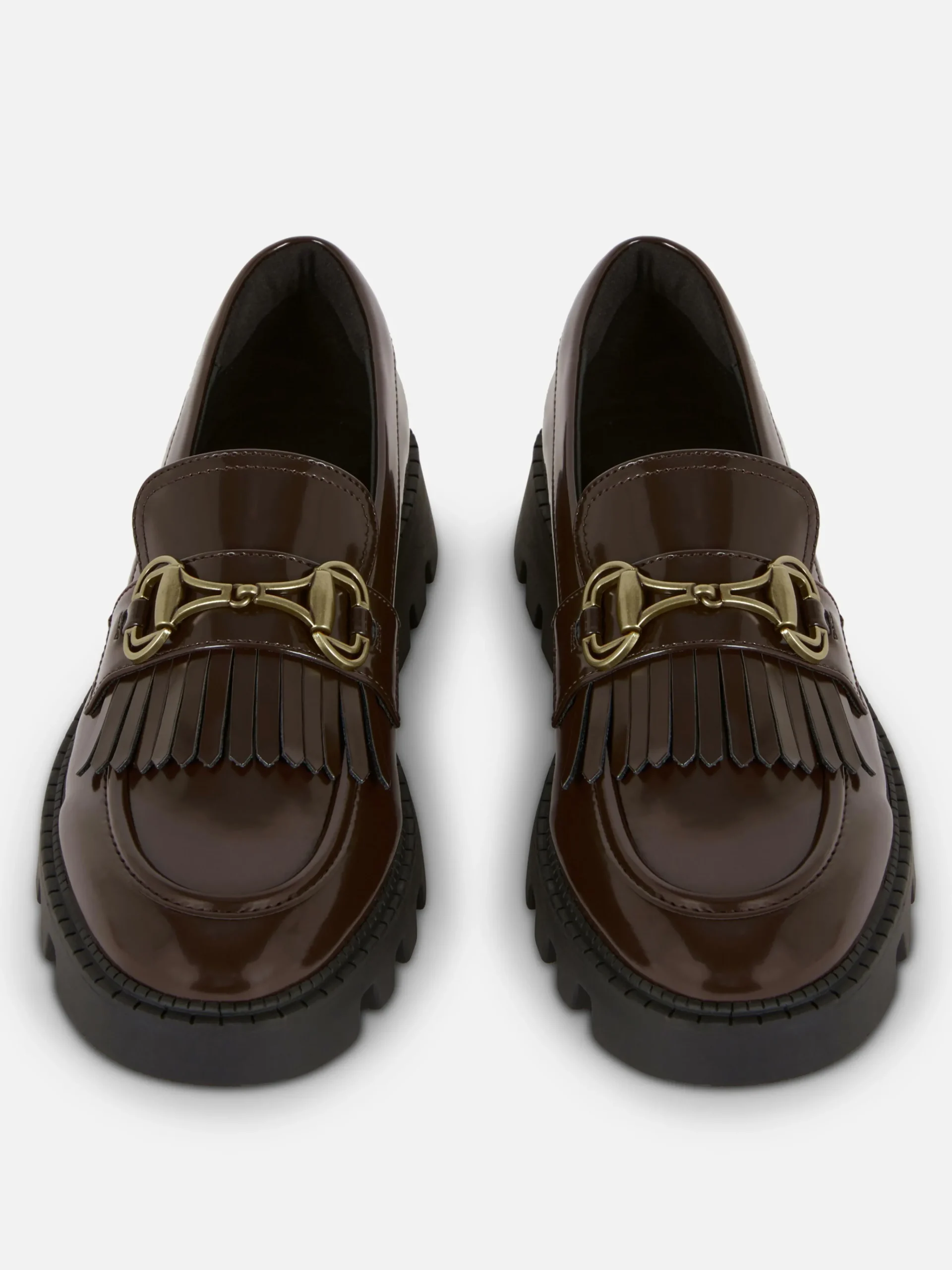 Rita Ora Chunky Kiltie Loafers|Primark Discount