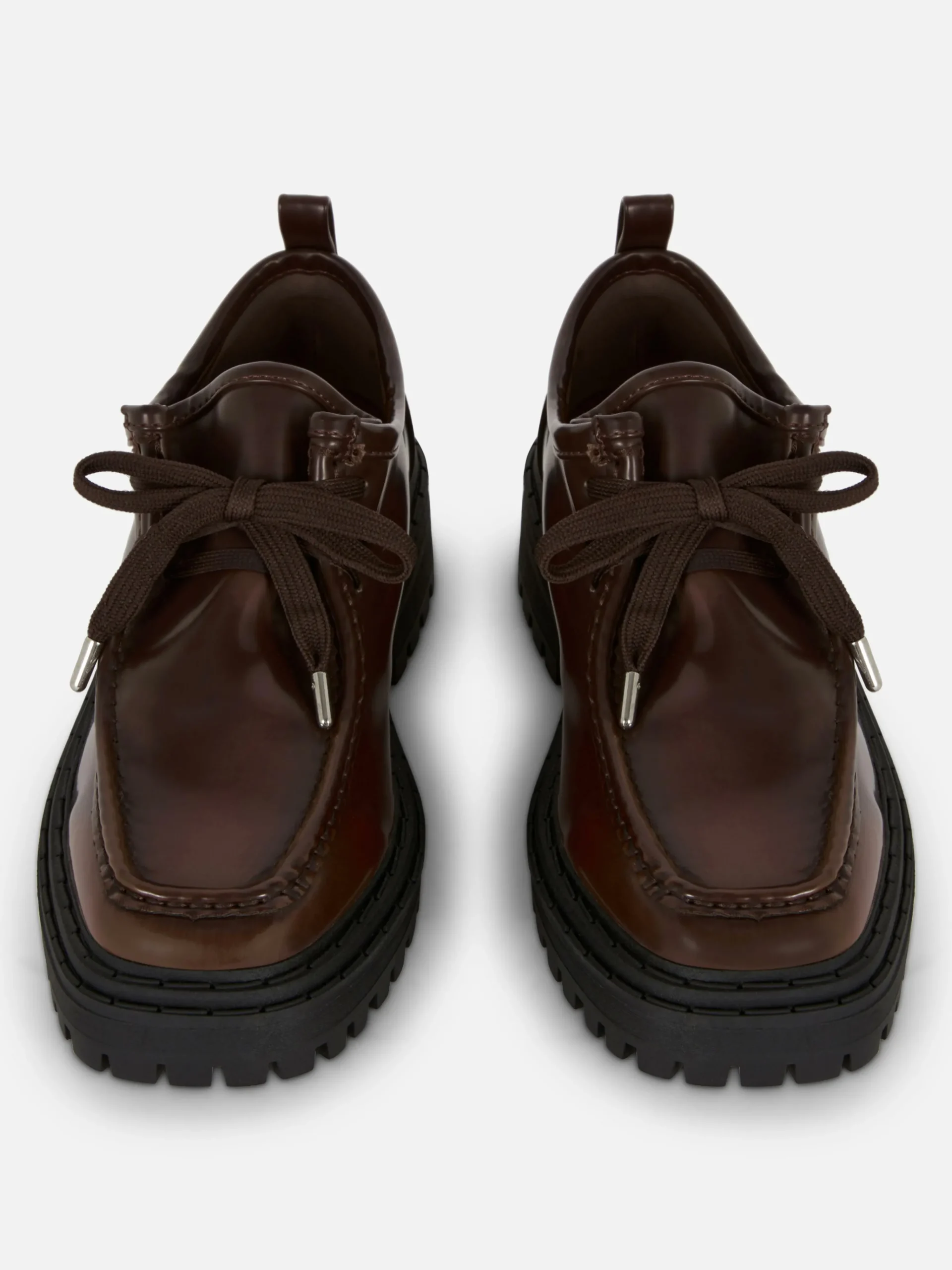 Rita Ora Chunky Lace-Up Loafers|Primark Discount