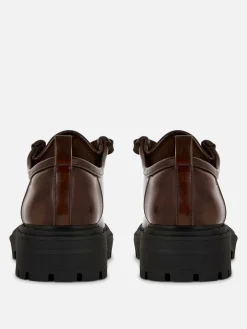 Rita Ora Chunky Lace-Up Loafers|Primark Discount