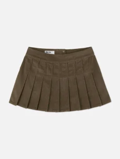 Rita Ora Corduroy Mini Skirt|Primark New