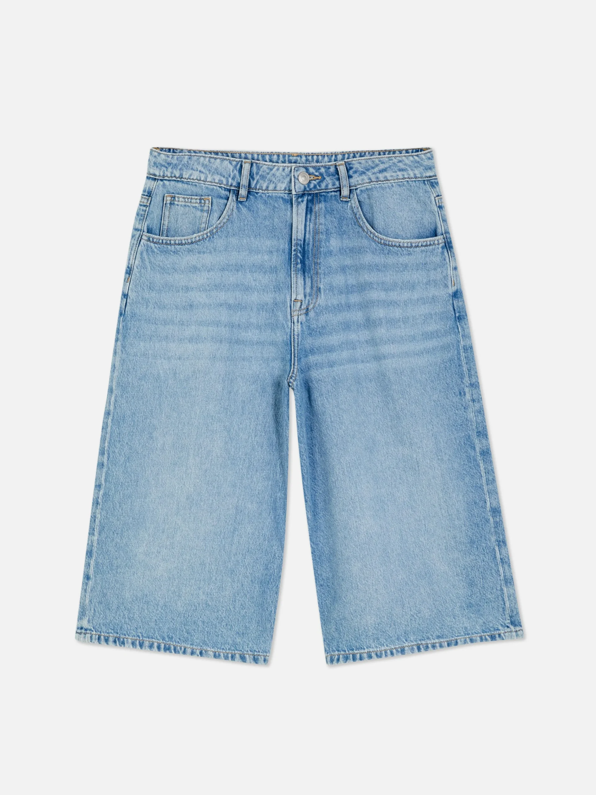 Rita Ora Denim Bermuda Shorts|Primark New