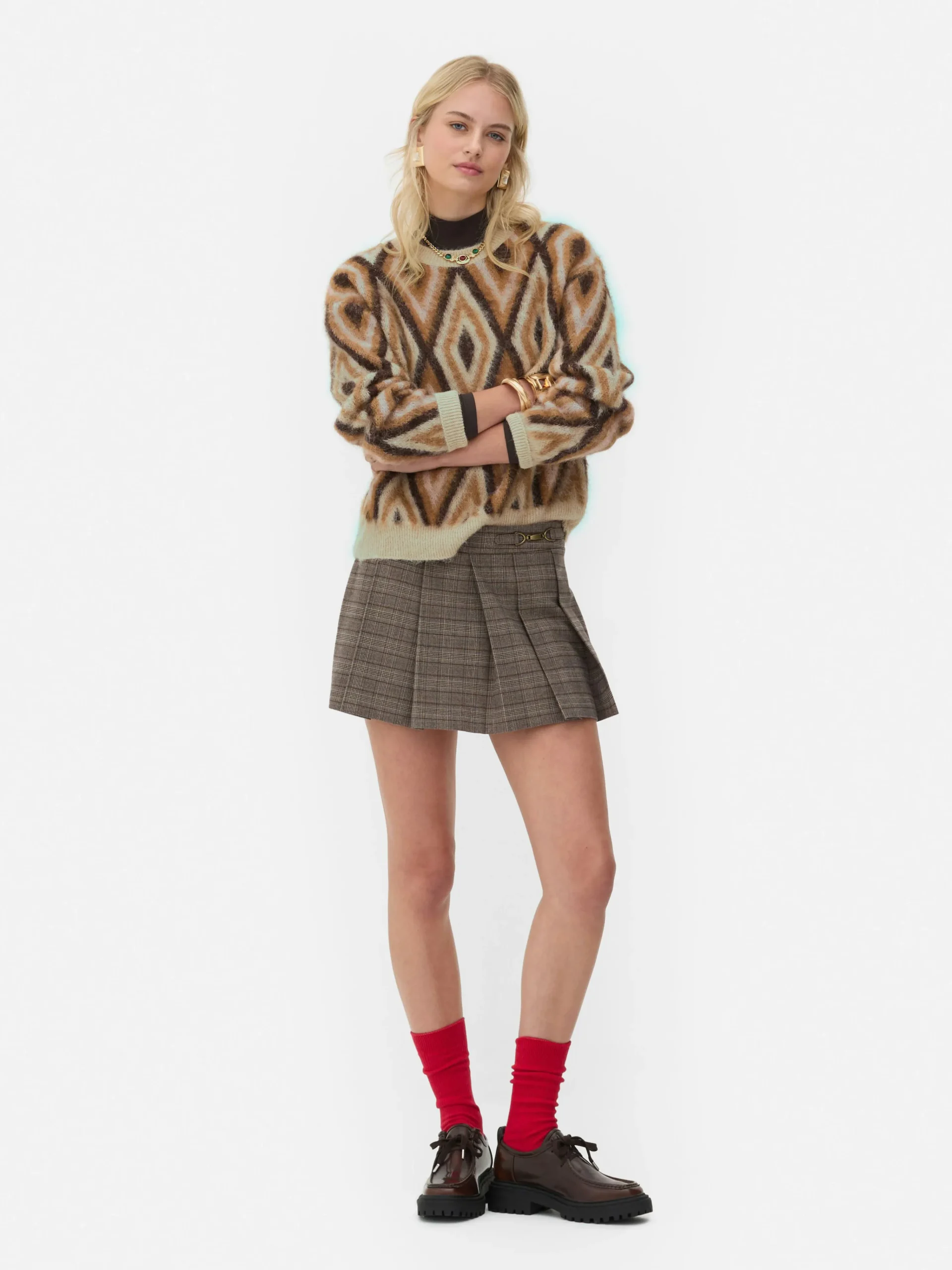 Rita Ora Diamond Sweater|Primark Clearance