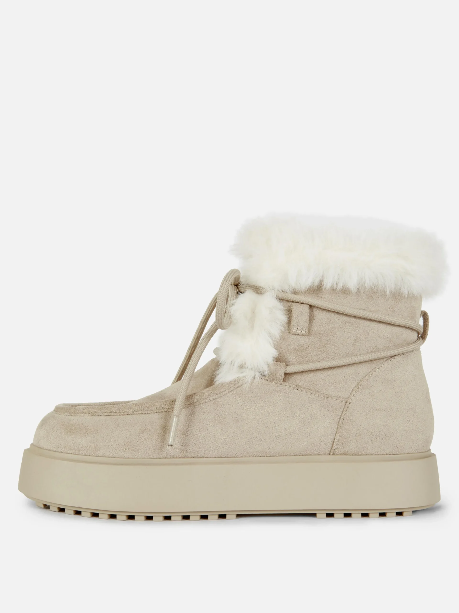 Rita Ora Faux Fur Apron Boots|Primark Hot