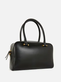 Rita Ora Faux Leather Bowling Bag|Primark Clearance