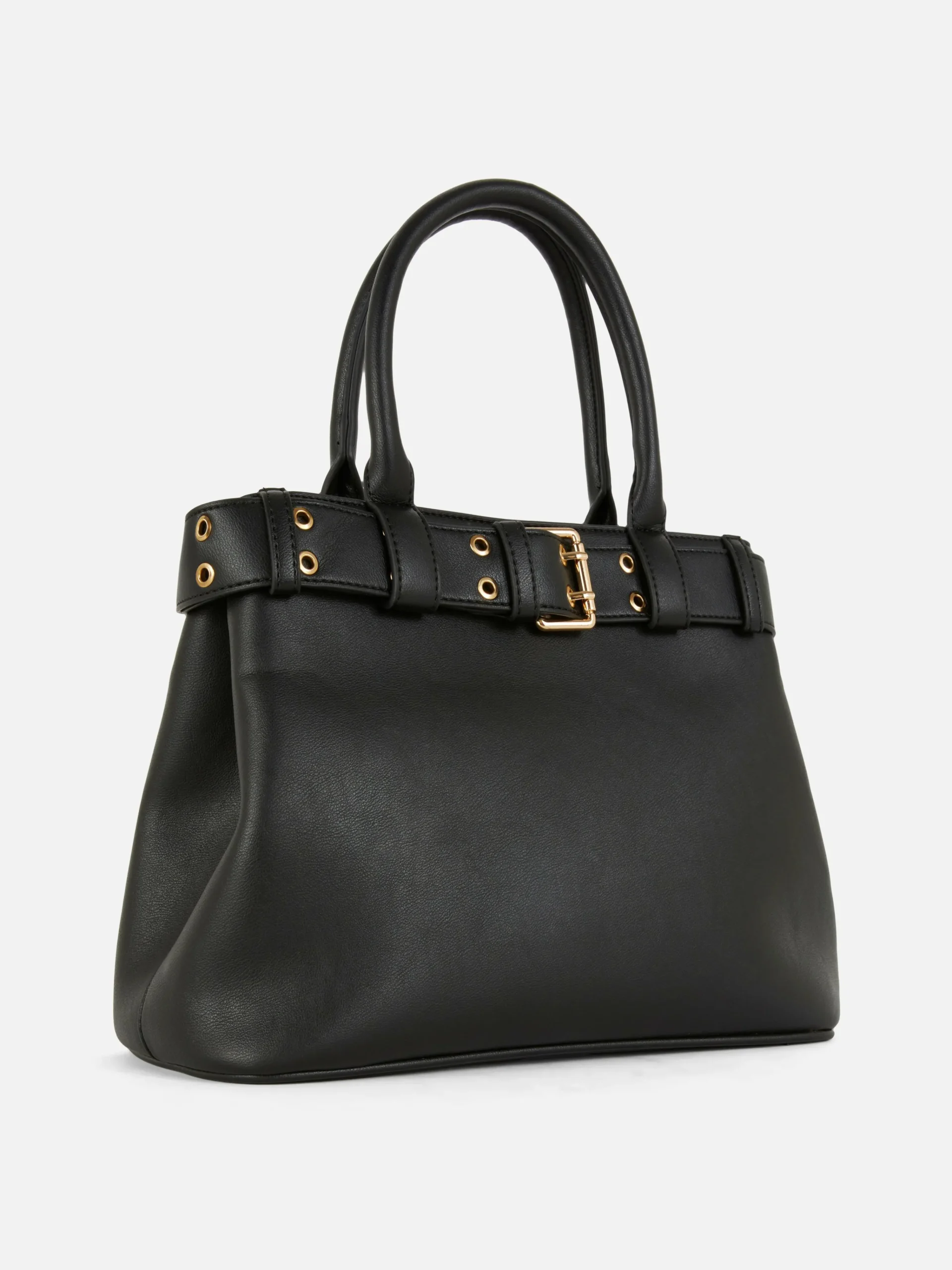 Rita Ora Faux Leather Buckle Tote|Primark Best