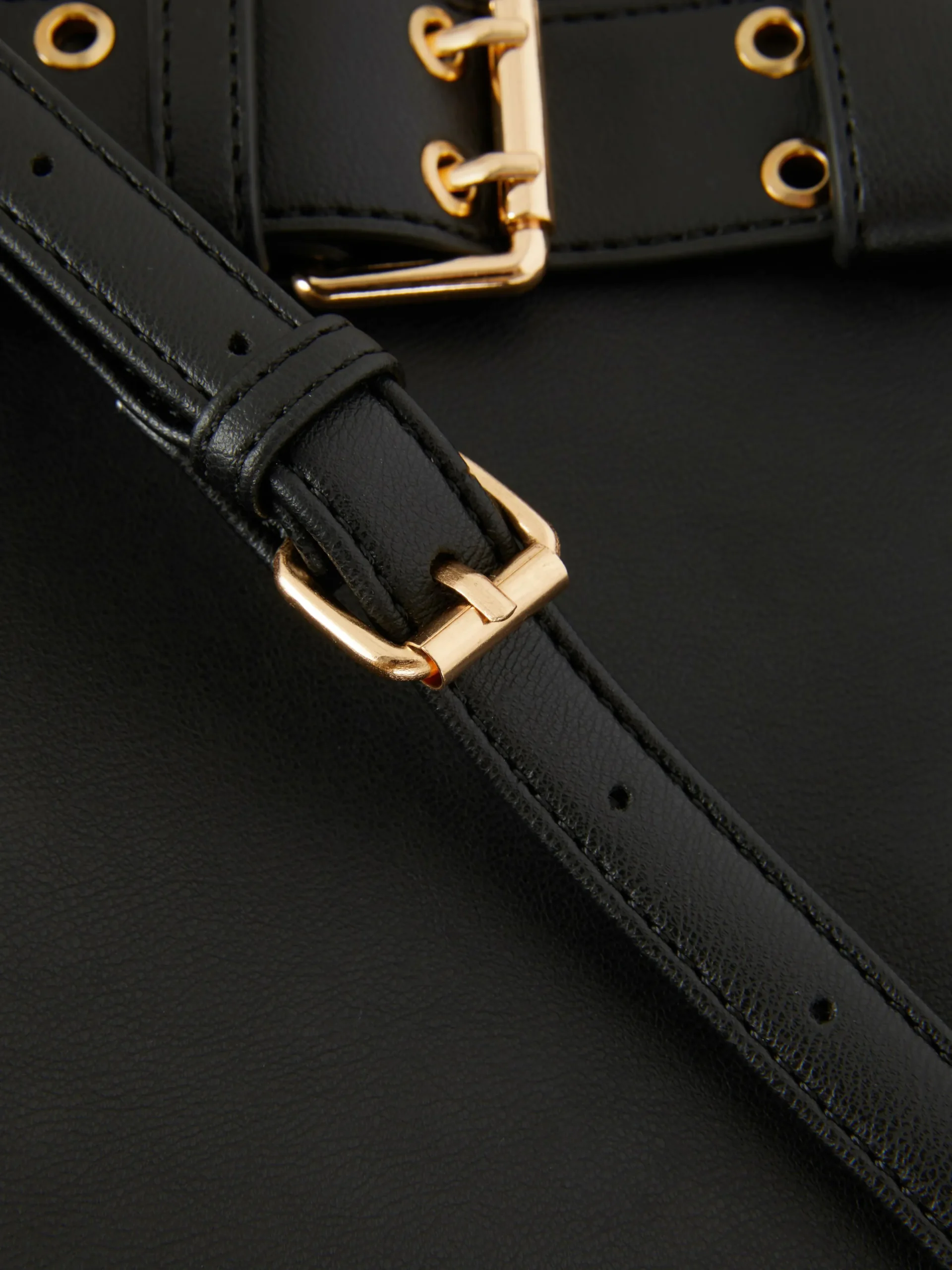 Rita Ora Faux Leather Buckle Tote|Primark Best