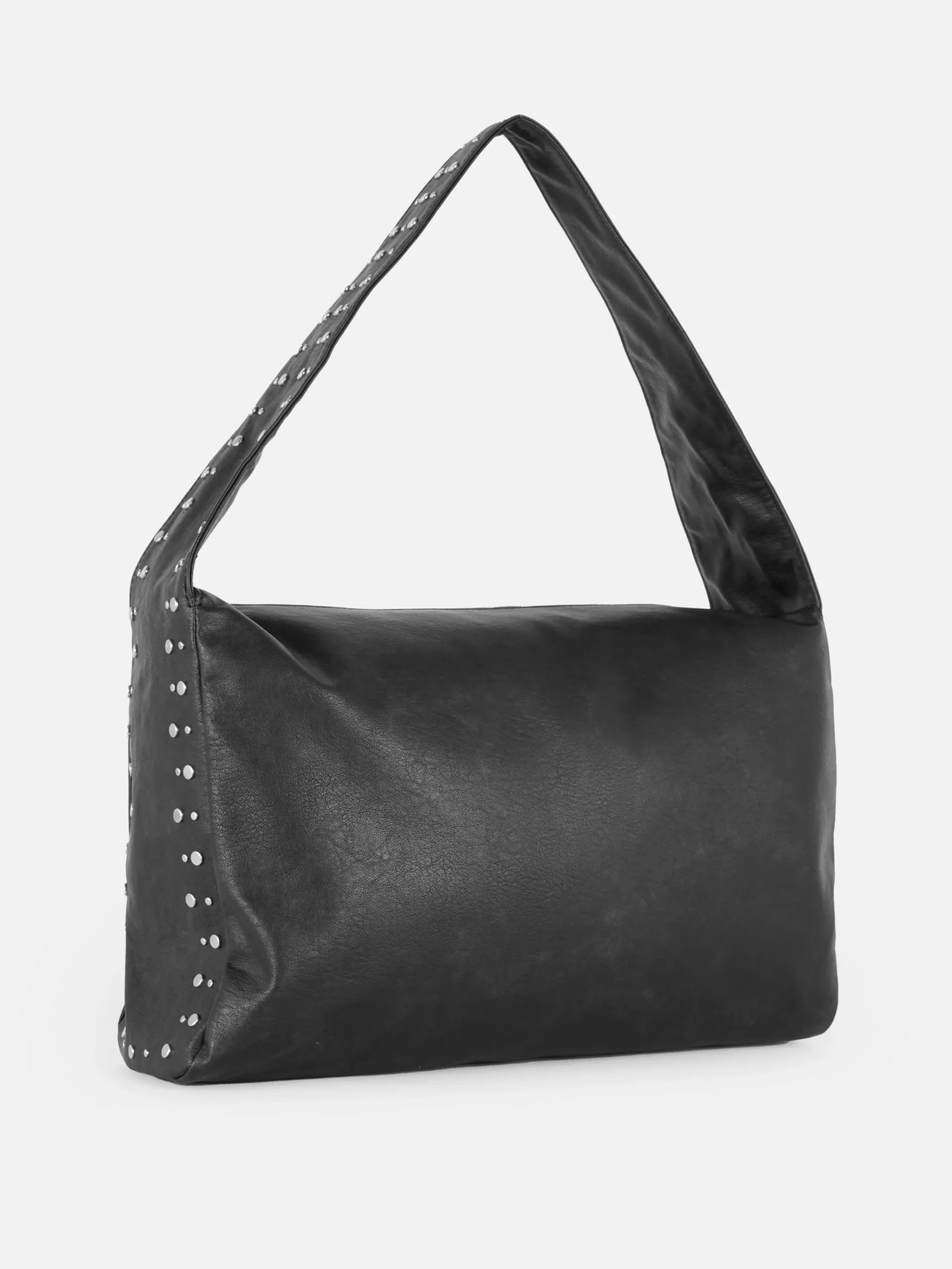 Rita Ora Faux Leather Studded Shopper|Primark Clearance