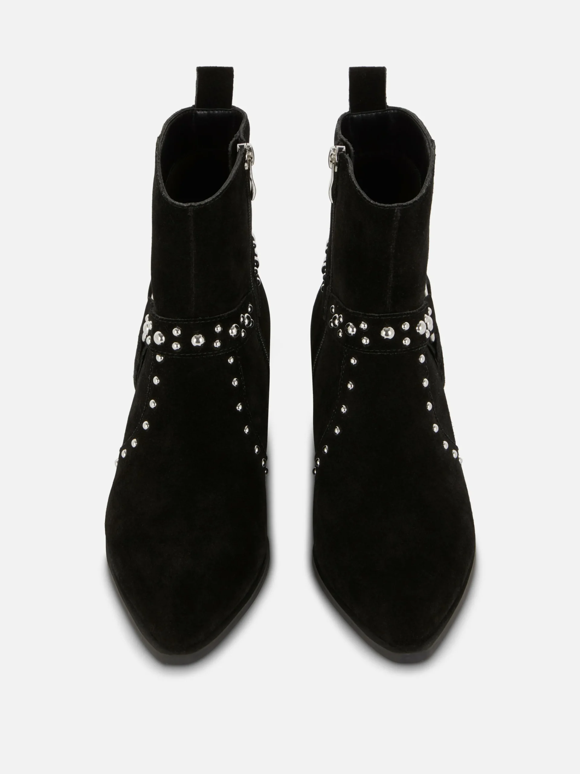 Rita Ora Faux Suede Studded Ankle Boots|Primark Clearance