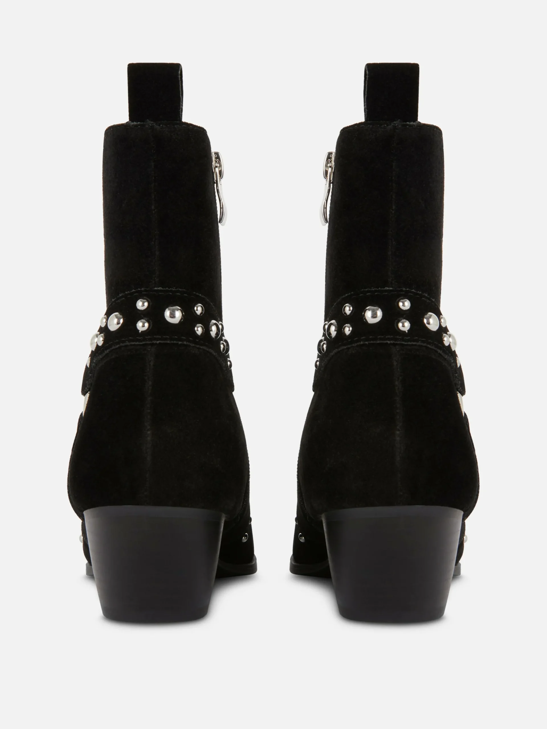 Rita Ora Faux Suede Studded Ankle Boots|Primark Clearance