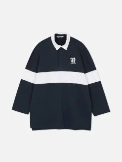 Rita Ora Oversized Polo Sweatshirt|Primark
