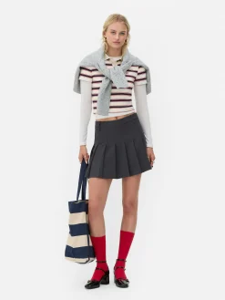 Rita Ora Pleated Mini Skirt|Primark Clearance