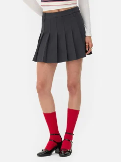 Rita Ora Pleated Mini Skirt|Primark Clearance