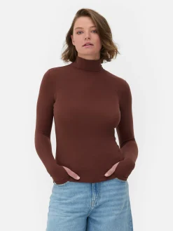 Rita Ora Roll Neck Long Sleeve Top|Primark Hot