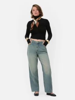 Rita Ora Roll Neck Long Sleeve Top|Primark New