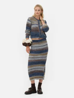 Rita Ora Space Dye Midi Skirt|Primark Discount