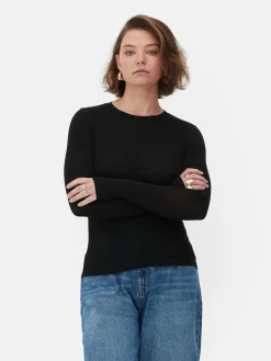 Rita Ora Stretch Long Sleeve T-Shirt|Primark Best