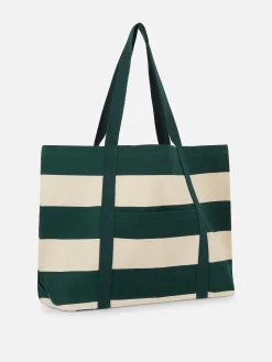 Rita Ora Stripe Canvas Shopper Bag|Primark Best