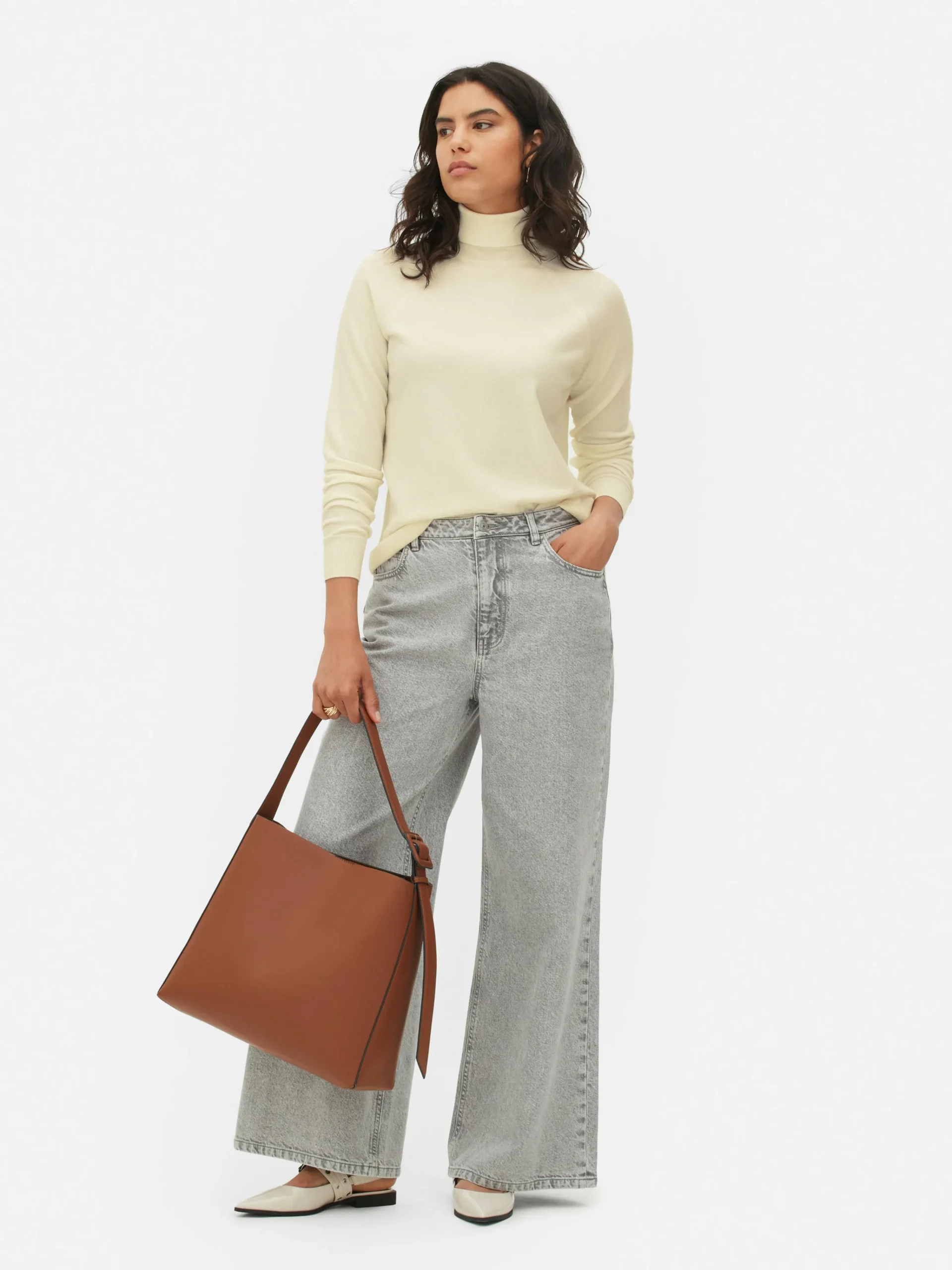 Roll Neck Long Sleeve Top|Primark Best