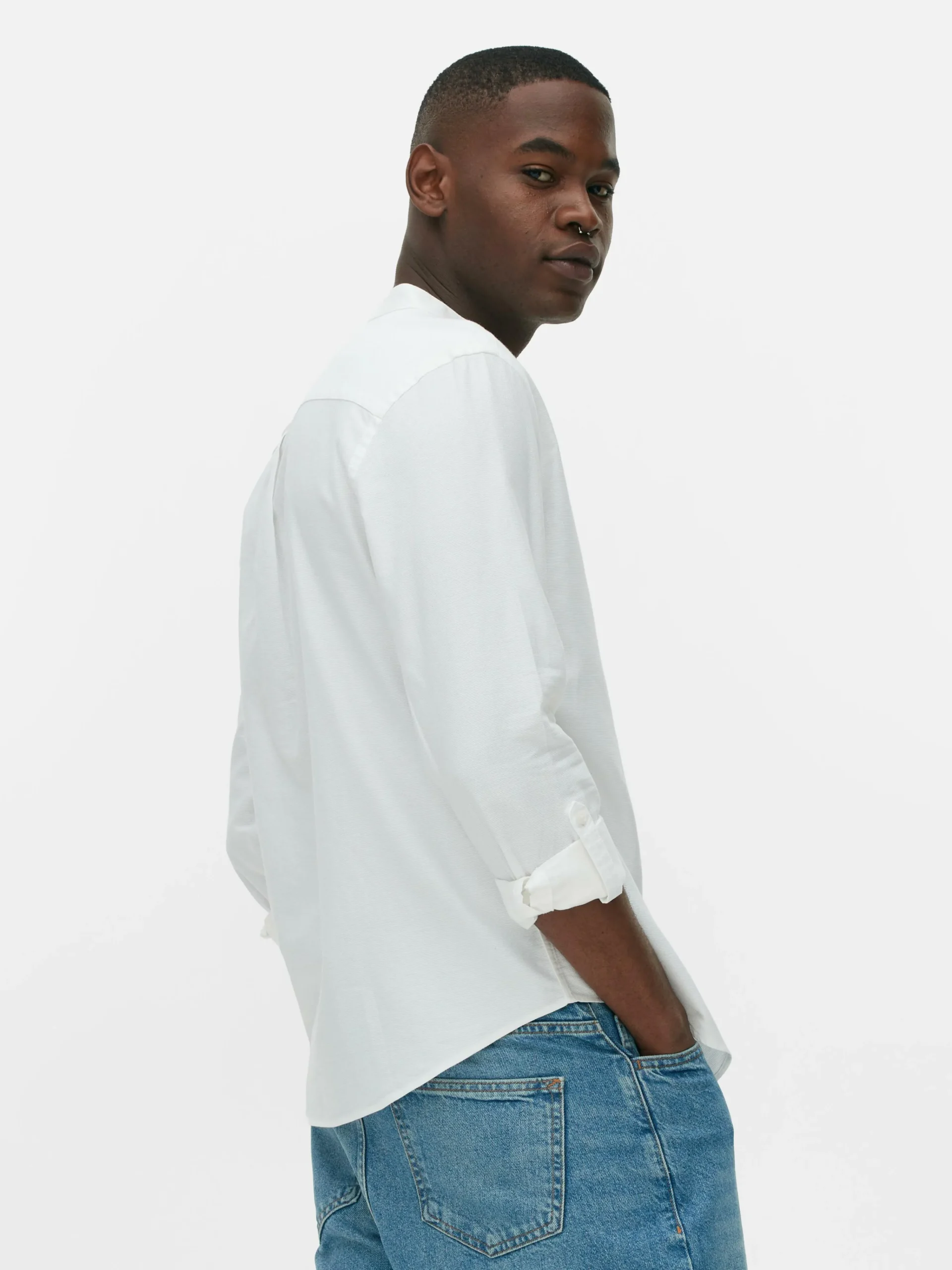 Roll-Sleeve Shirt|Primark Best