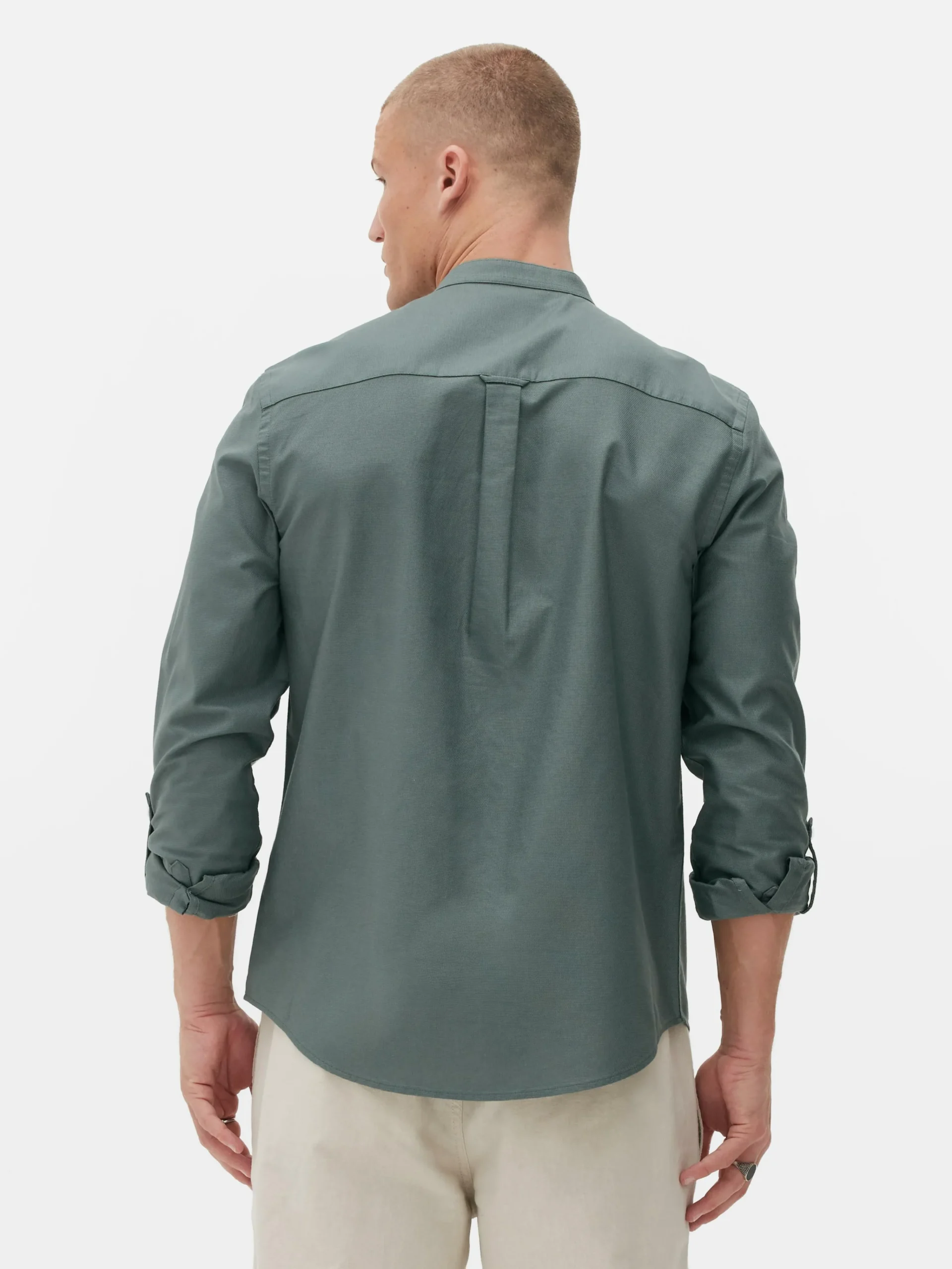 Roll-Sleeve Shirt|Primark Outlet